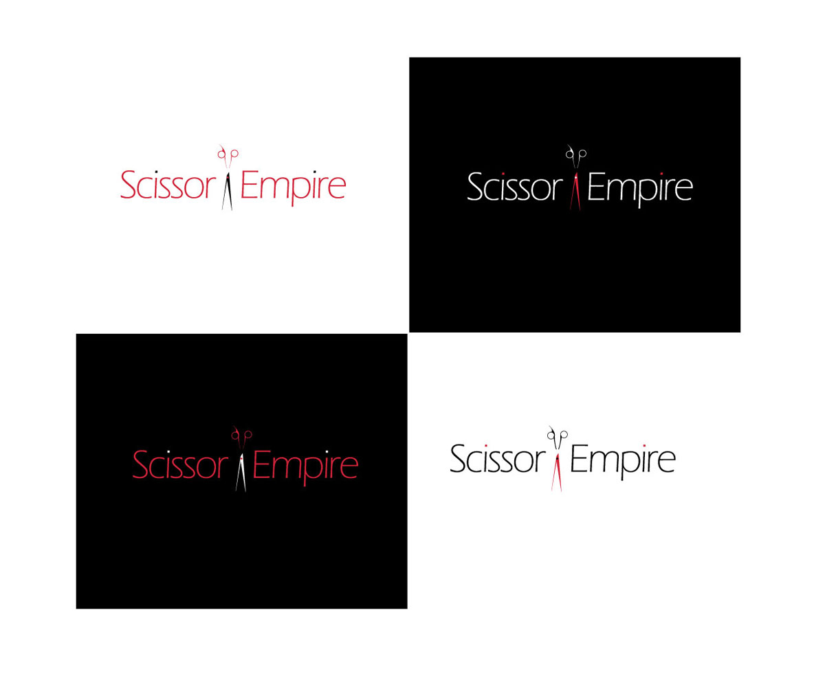 Logo-Design von Norman Pérez Davidson für Scissor Empire | Design #1792273