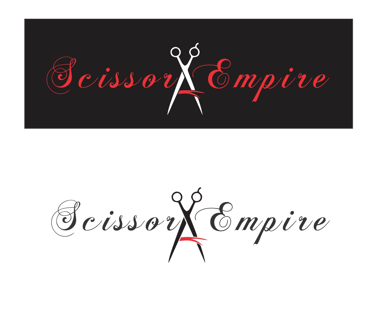 Logo Design by InkPink Studio for Scissor Empire | Design #1753912