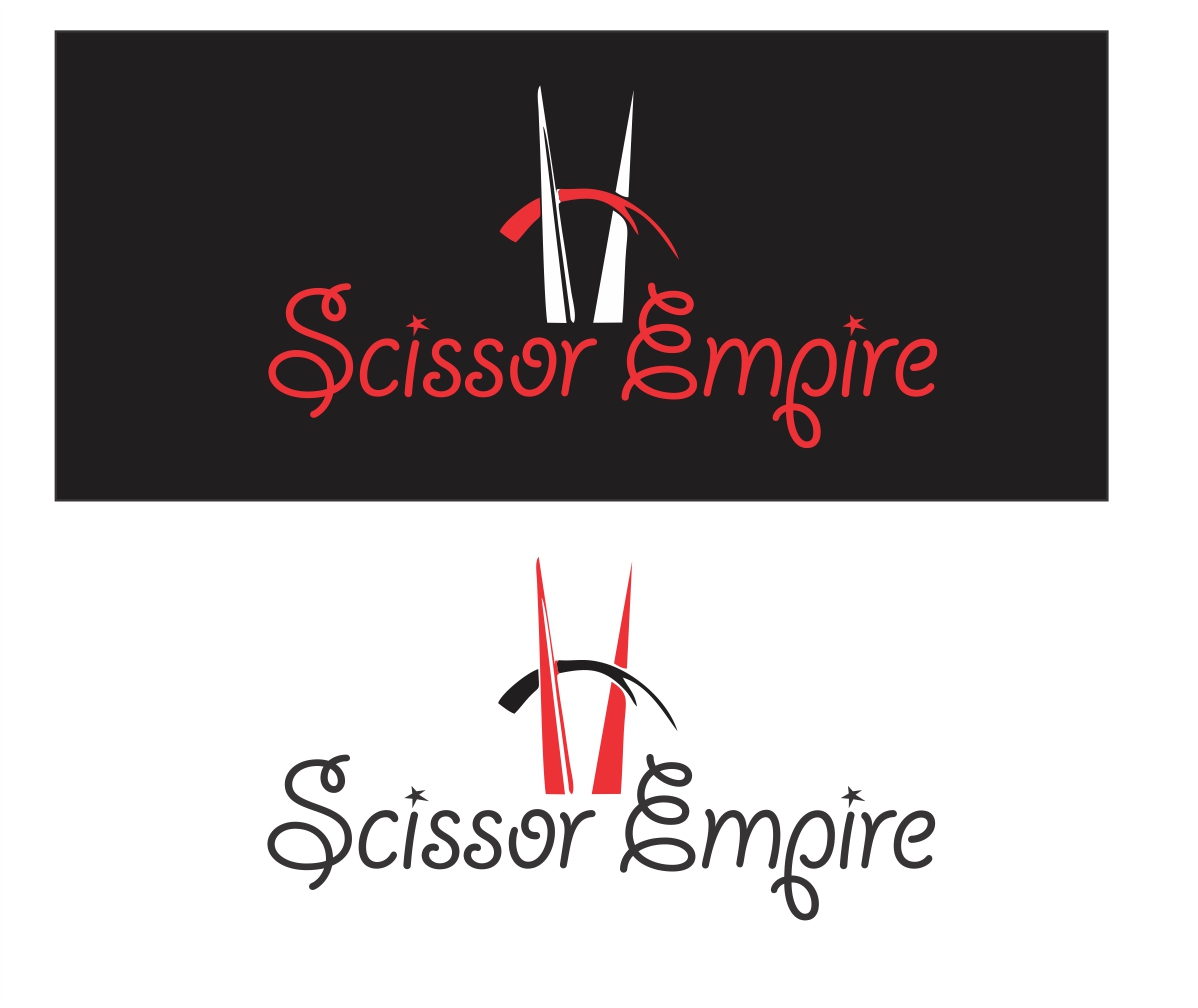 Logo-Design von InkPink Studio für Scissor Empire | Design #1753917