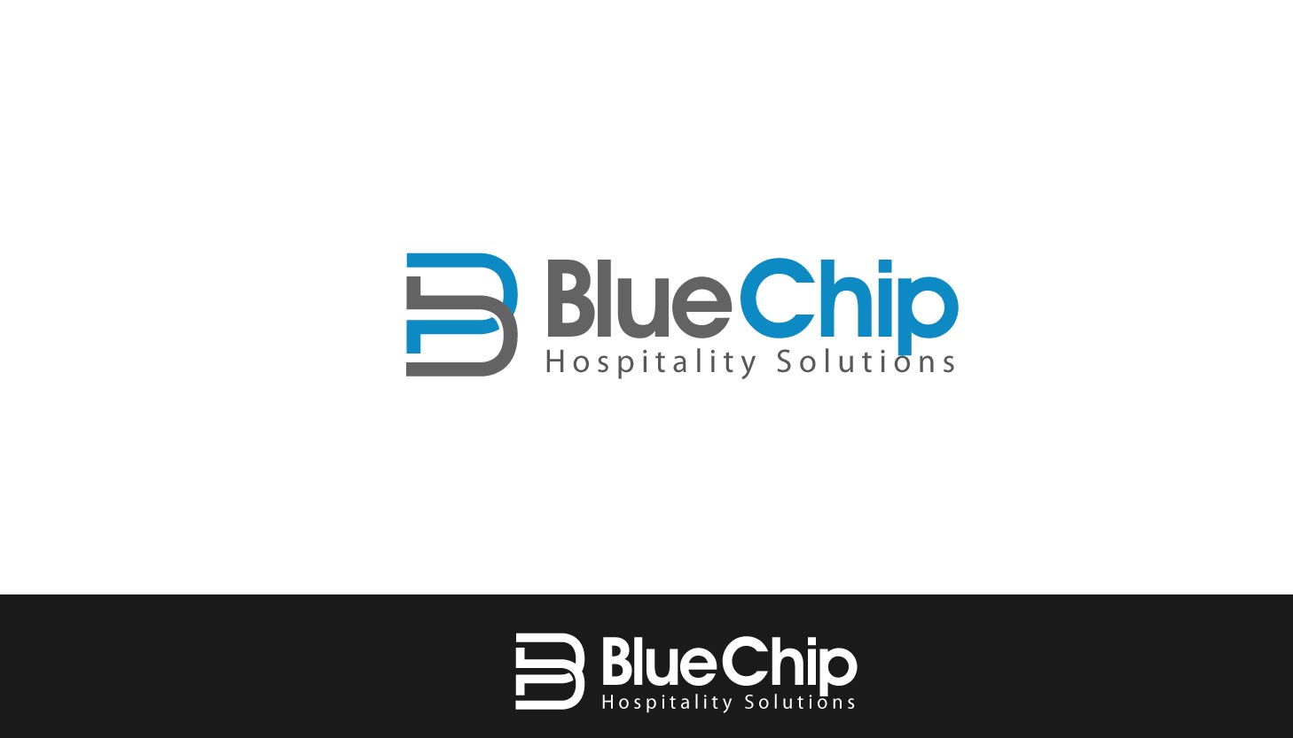 Logo Design by parshdelhi for Blue Chip Hospitality Solutions | Design #6494043