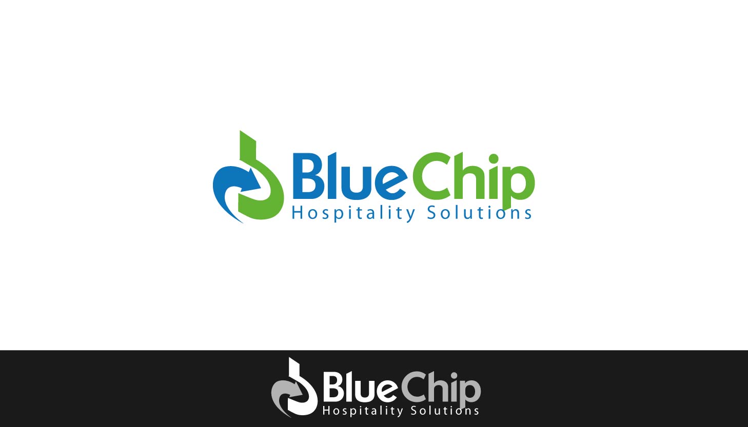 Logo Design by parshdelhi for Blue Chip Hospitality Solutions | Design #6494045