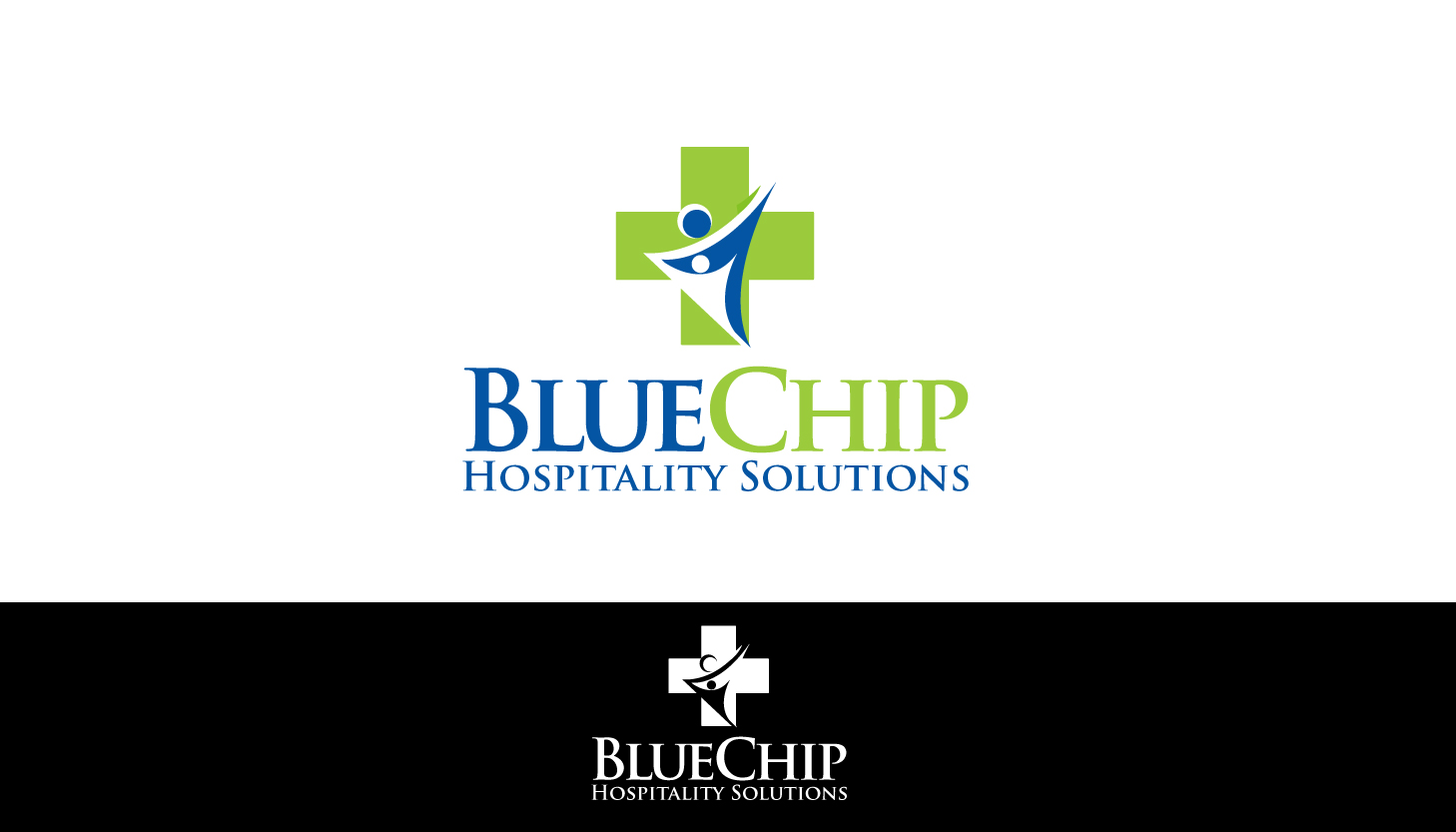 Logo Design by parshdelhi for Blue Chip Hospitality Solutions | Design #6494048