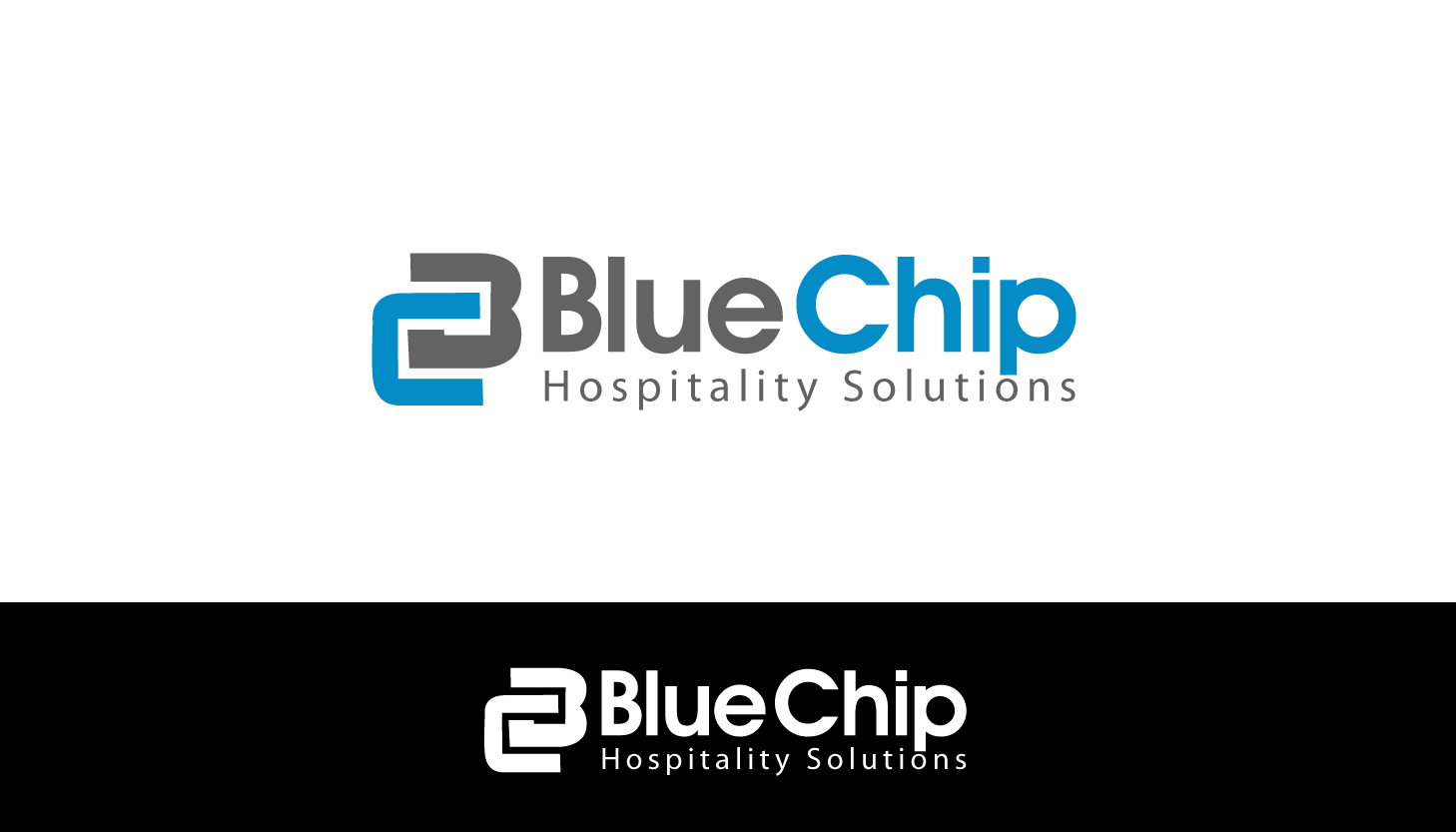 Logo Design by parshdelhi for Blue Chip Hospitality Solutions | Design #6498048
