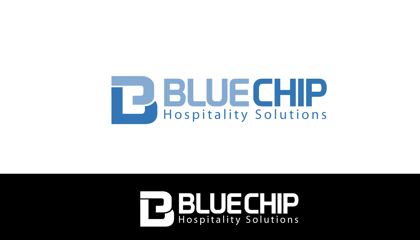 Logo Design by parshdelhi for Blue Chip Hospitality Solutions | Design #6562114