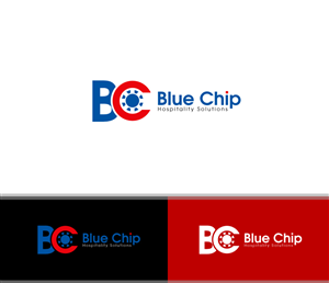 Logo Design by PixelAgent for Blue Chip Hospitality Solutions | Design #6518481