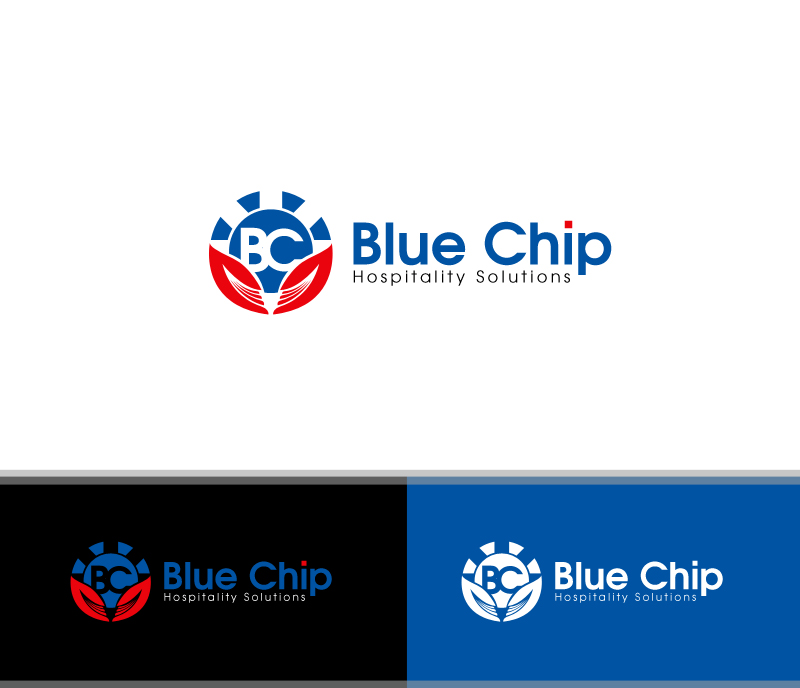 Logo Design by BehindSymbols for Blue Chip Hospitality Solutions | Design #6518524