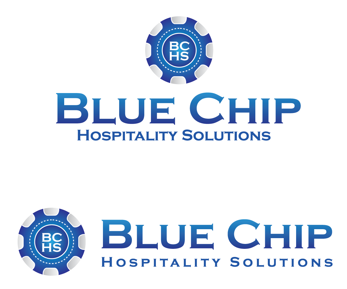 Logo Design by m_jumanta for Blue Chip Hospitality Solutions | Design #6554637