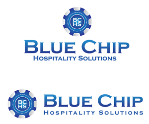 Diseño de Logo por m_jumanta para Blue Chip Hospitality Solutions | Diseño: #6554637
