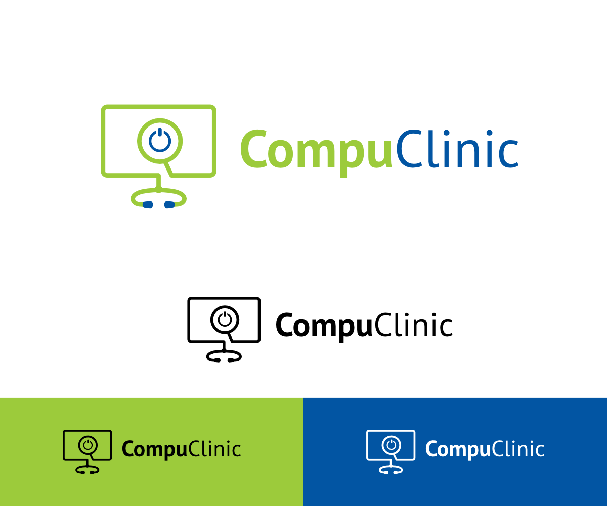 Diseño de Logo por VGB para Compu Clinic WA Pty Ltd | Diseño #6516761