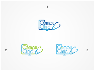 Logo Design by Gfx.26™ for Compu Clinic WA Pty Ltd | Design: #6579322