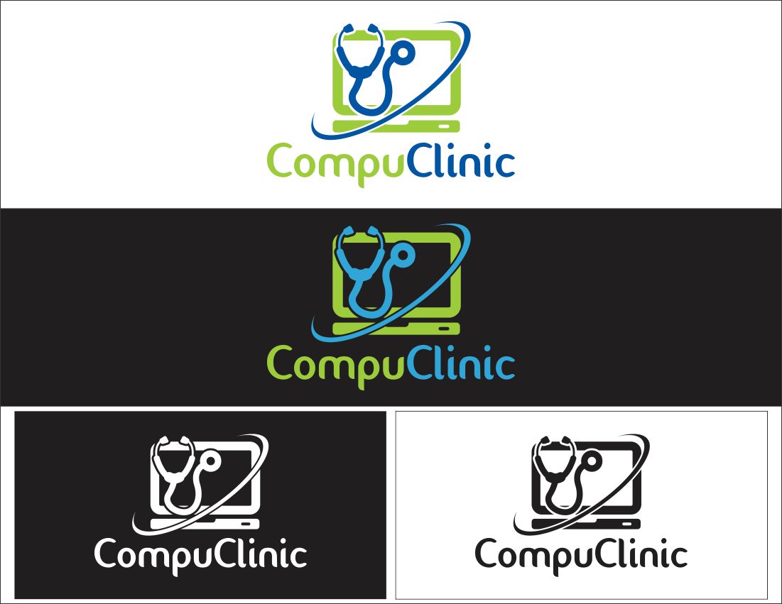 Logo Design by Heri Susanto for Compu Clinic WA Pty Ltd | Design #6481720
