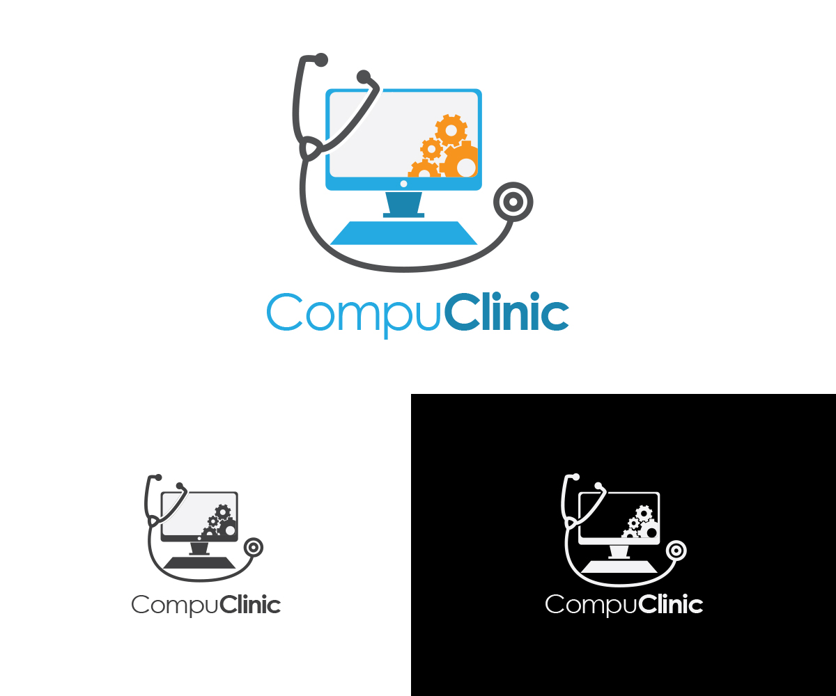 Logo Design by carlbondoc for Compu Clinic WA Pty Ltd | Design #6481592