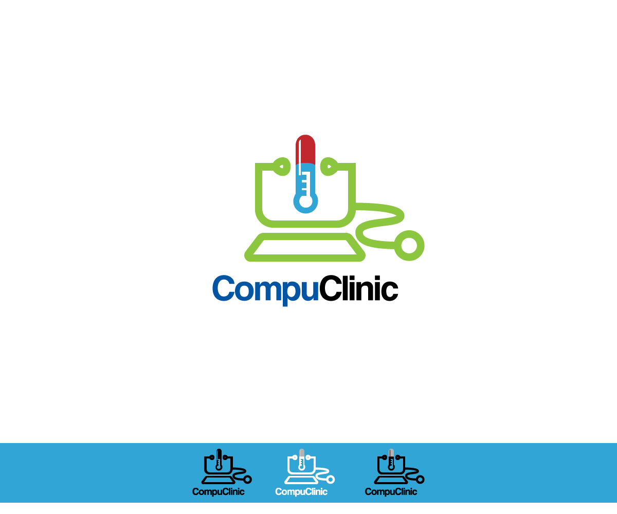 Logo Design by taufik_alrahman for Compu Clinic WA Pty Ltd | Design #6470868