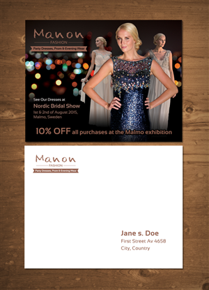 Postcard Design by MNM for this project | Design: #6475927