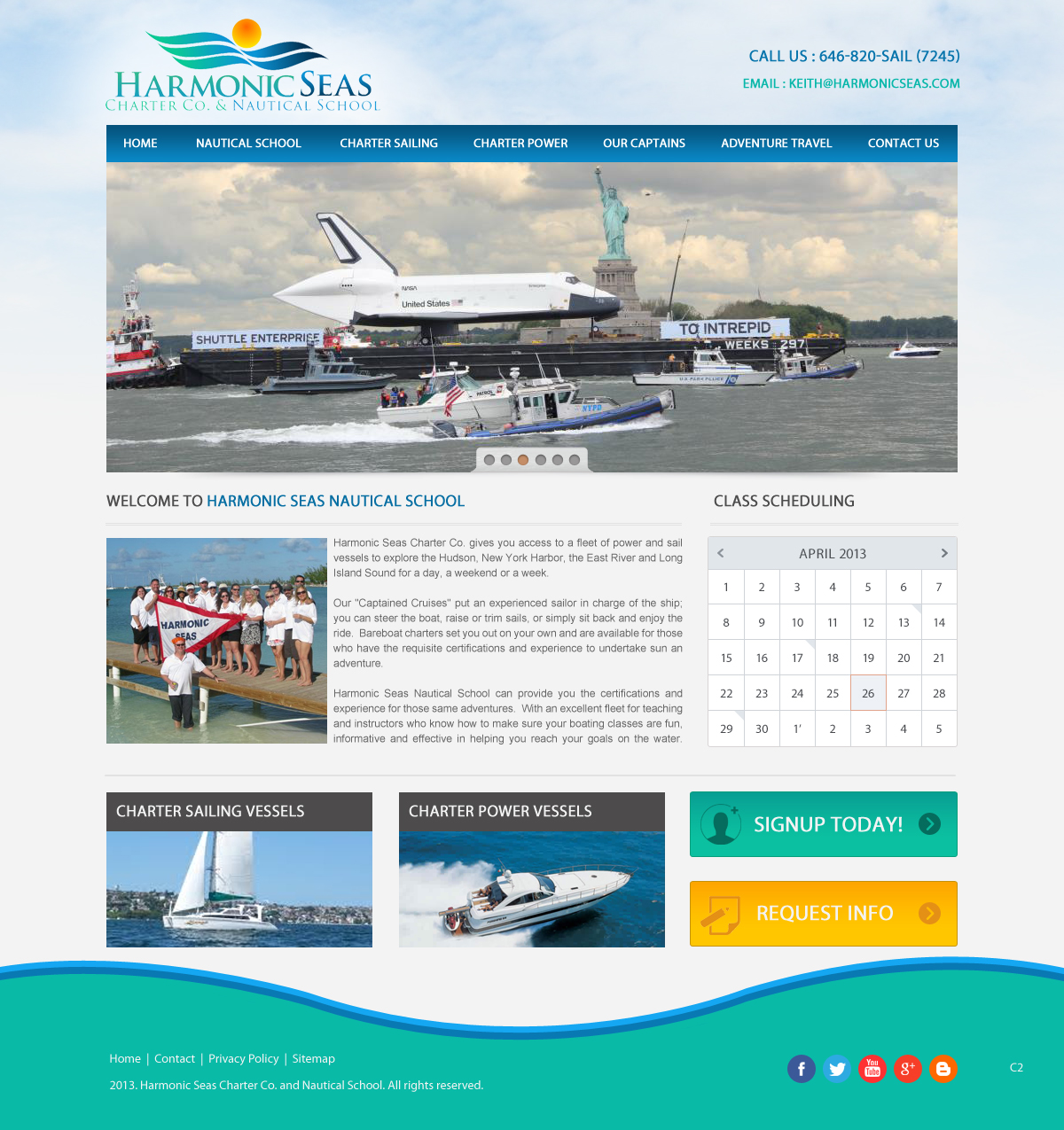 Diseño Web por pb para Harmonic Seas | Diseño #1718106