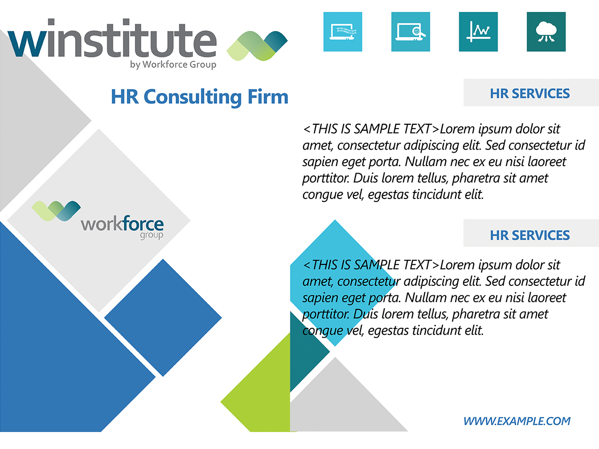 Brochure Design by Madhur15 for Workforce Group | Design #6504650
