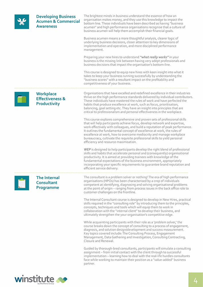 Broschüren-Design von barinix für Workforce Group | Design #6505829