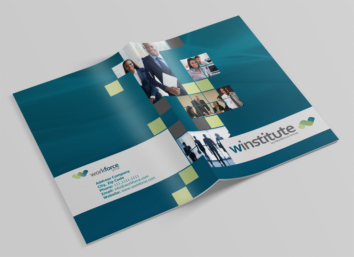 Broschüren-Design von lookedaeng für Workforce Group | Design: #6553485