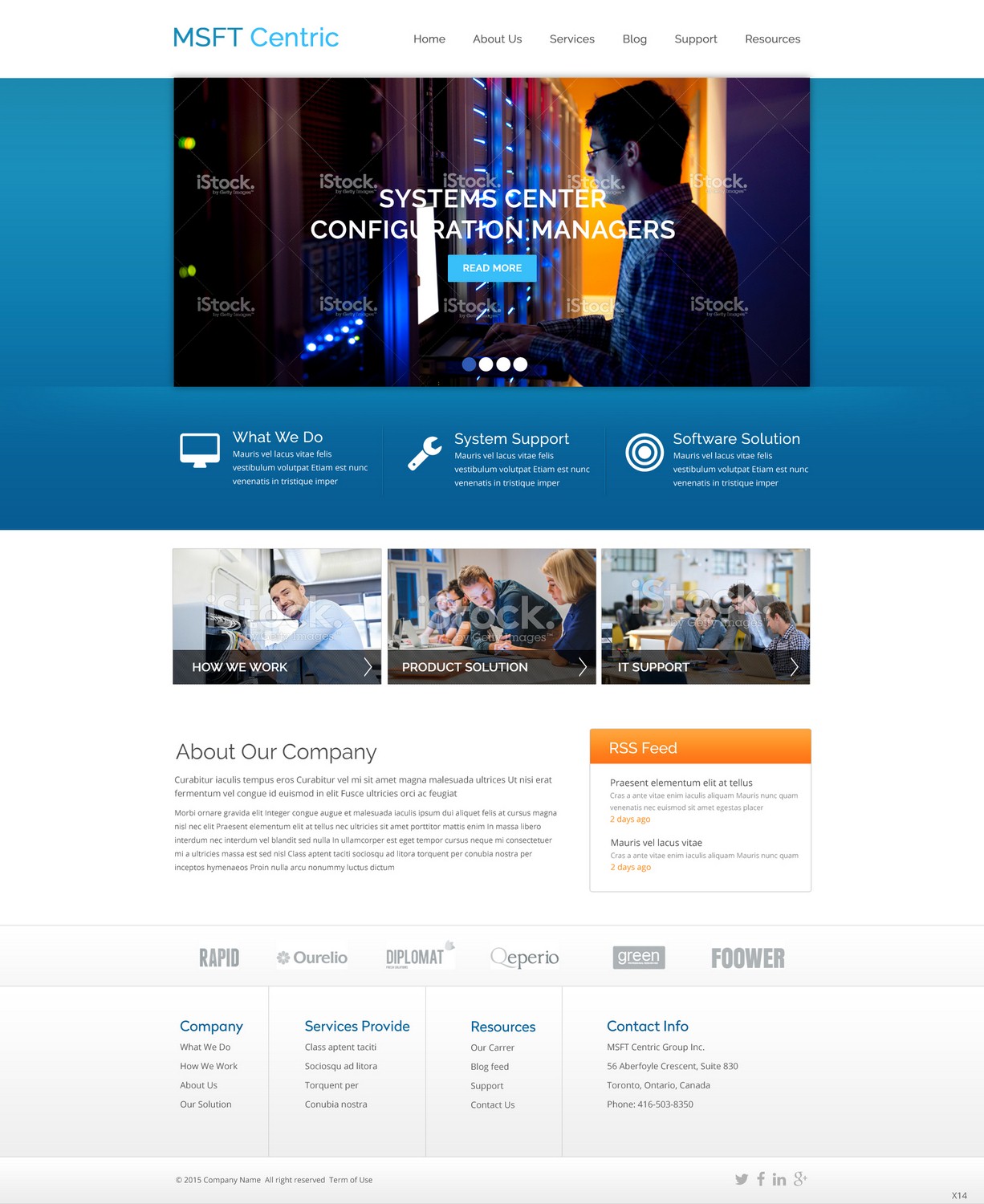 Diseño Web por pb para System Center Consultants | Diseño #6487451