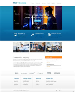 Web Design by pb for System Center Consultants | Design: #6487451