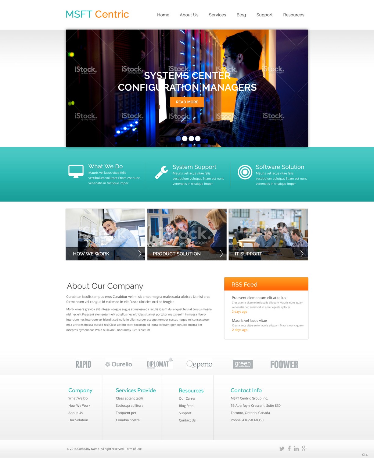 Web Design by pb for System Center Consultants | Design #6487453