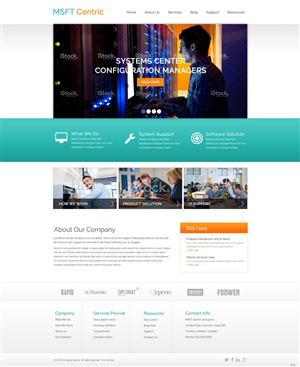 Web Design by pb for System Center Consultants | Design: #6487453