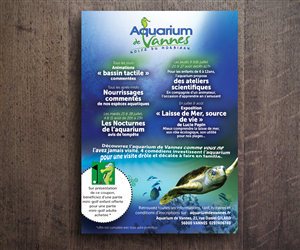 A5 flyer recto (just the front side) announcing the summer events | Design de Flyer par see why