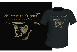 Clint Eastwood Tee | Design Graphique par kresh
