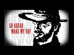 Clint Eastwood Tee | Graphic Design by Nina Bain