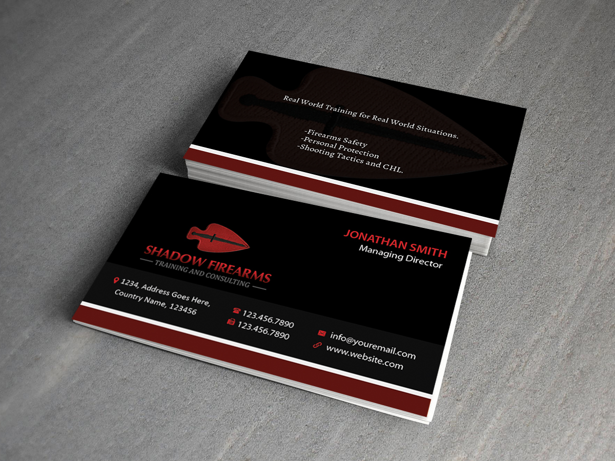 Business Card Design by Creations Box 2015 for this project | Design #6492206