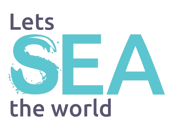 Logo Design by Mandarina for Letsseatheworld  | Design #1716665