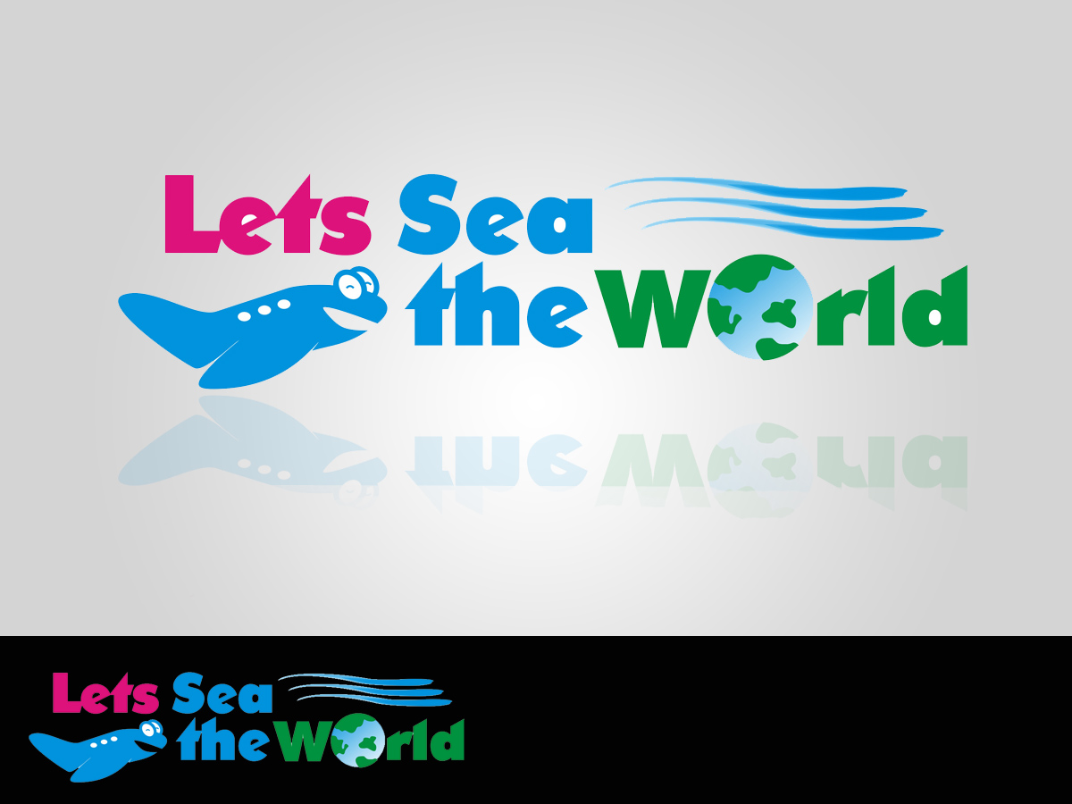 Logo Design by Gakushi for Letsseatheworld  | Design #1768573