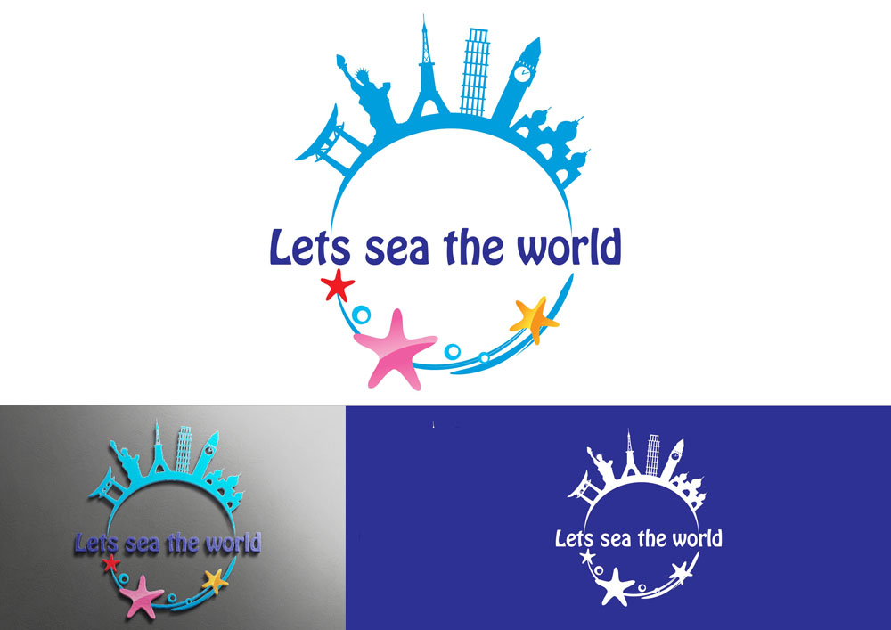 Logo Design by Catchlight for Letsseatheworld  | Design #1714344