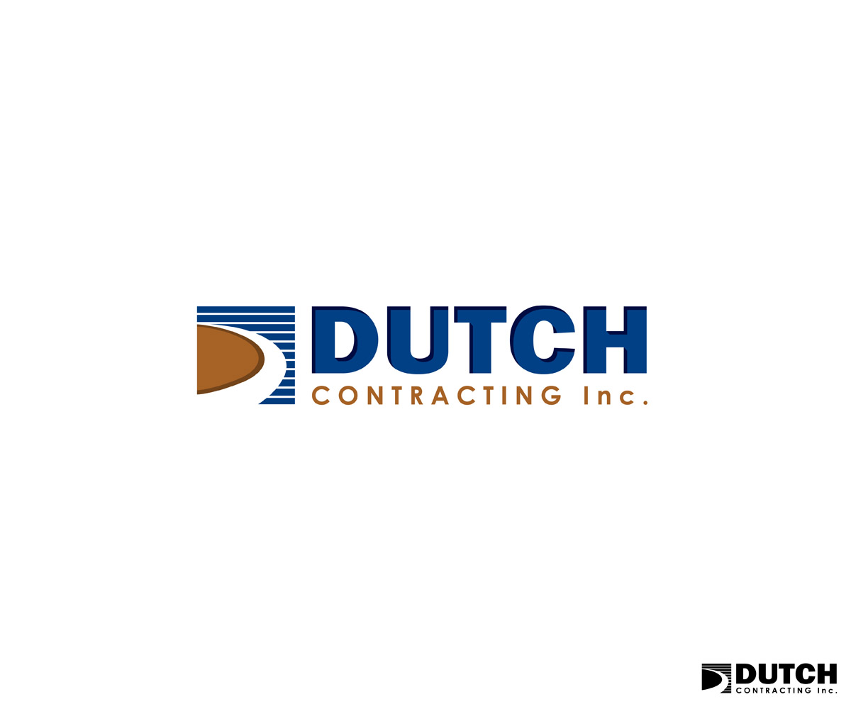Logo Design by MoonFeather for Dutch Contracting Inc.  | Design: #6457781