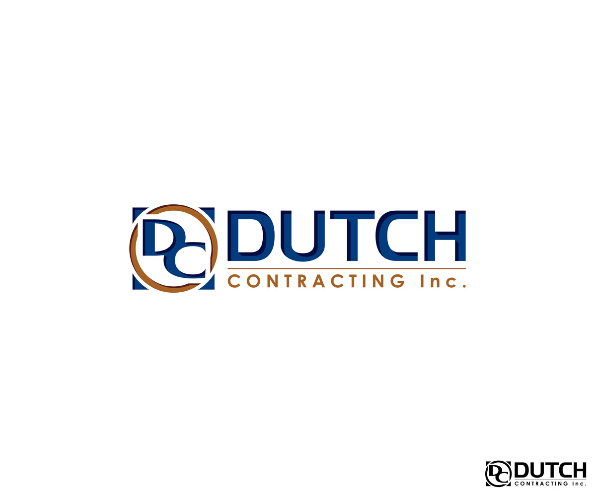 Logo Design by MoonFeather for Dutch Contracting Inc.  | Design #6482005