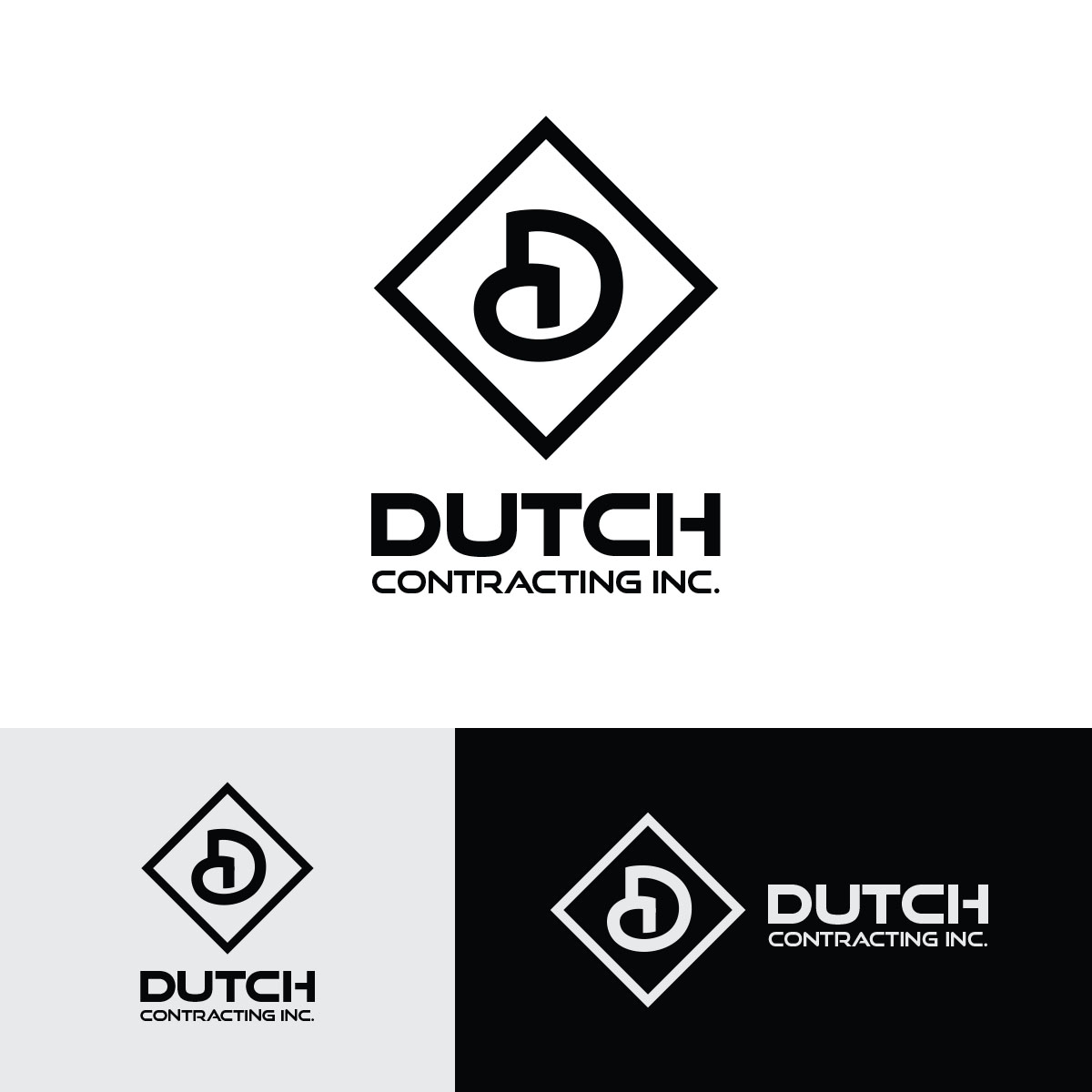 Logo Design by TonyTet for Dutch Contracting Inc.  | Design #6545586