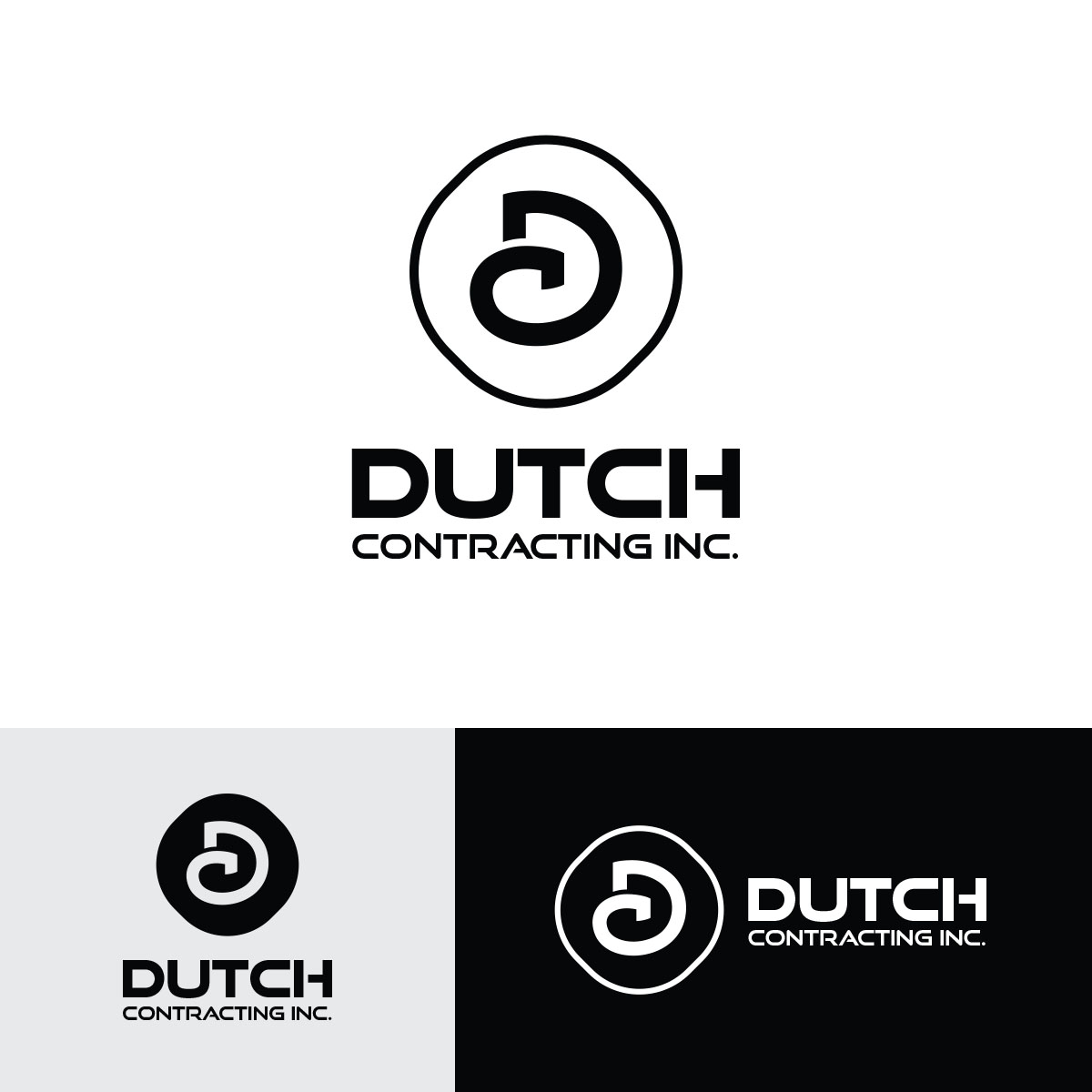 Logo-Design von TonyTet für Dutch Contracting Inc.  | Design #6545589
