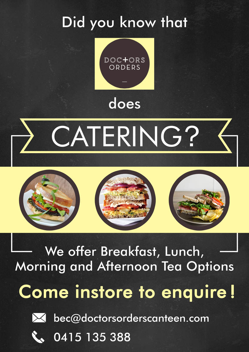 modern professional hospitality poster
