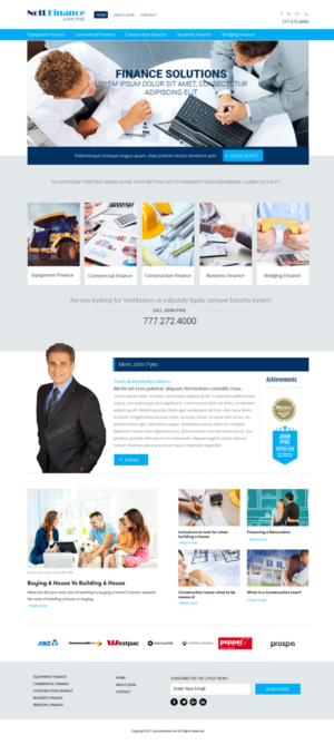 Web Design by Chikki for this project | Design: #13285695