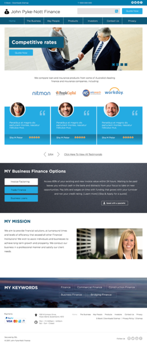 Web Design by Excellent Web Solutions for this project | Design: #13384547