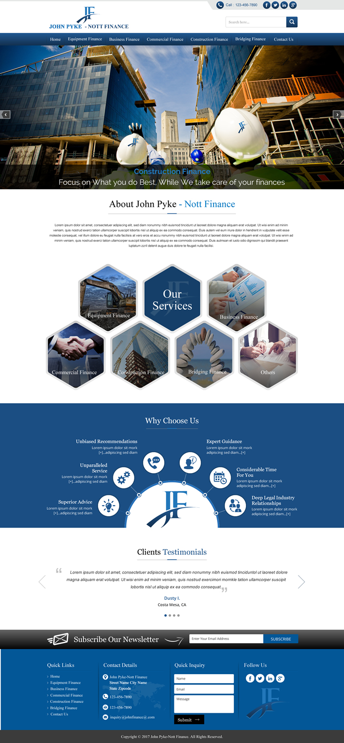 Web Design by HarmiDesigning for this project | Design #13403261