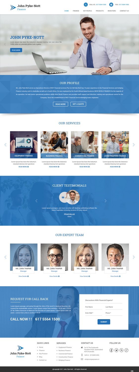 Elegant, Playful, Business Web Design for a Company by pb | Design ...