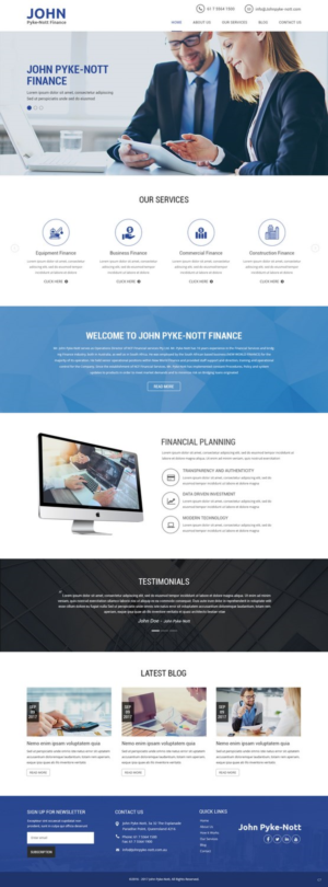 Web Design by pb for this project | Design: #13286290