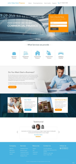 Web Design by pb for this project | Design: #13286301