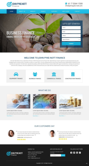 Web Design by pb for this project | Design: #13286303