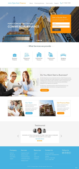 Web Design by pb for this project | Design: #13286305