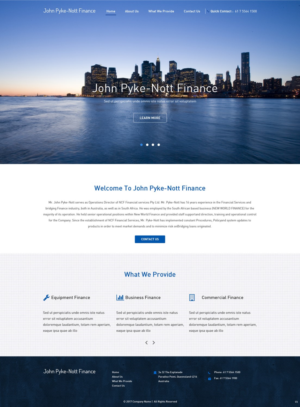 Web Design by pb for this project | Design: #13301865