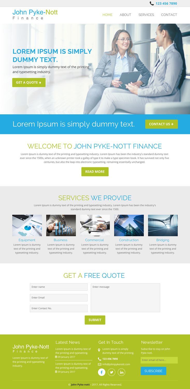 Web Design by rightway for this project | Design #13298124