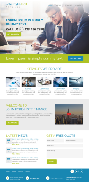 Web Design by rightway for this project | Design: #13298138