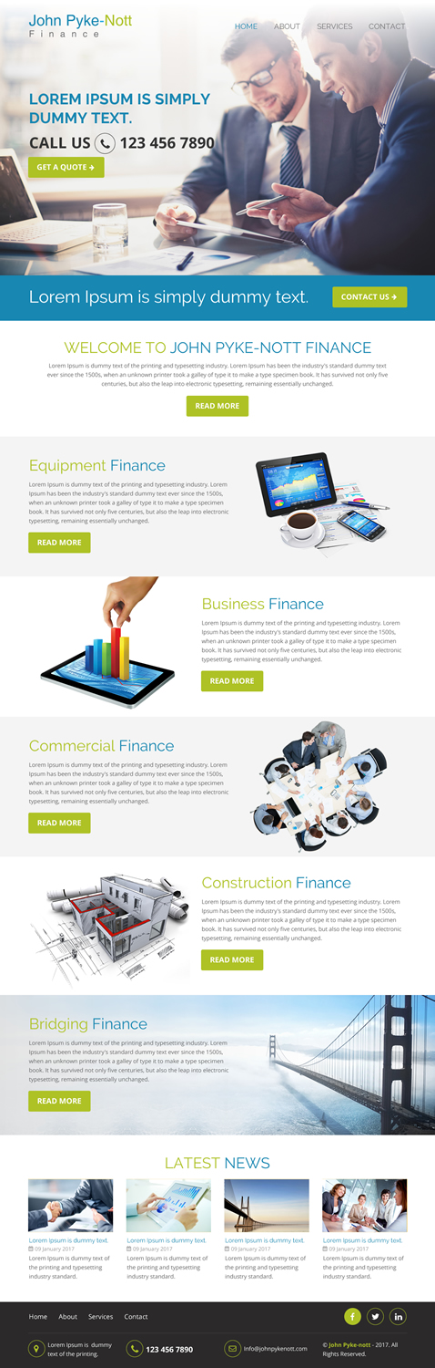 Web Design by rightway for this project | Design #13298158